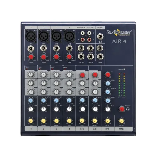 Image of Studiomaster Professional AiR 4 compact mixer