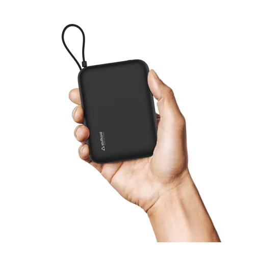 Image of Stuffcool Maverick Mini 20,000mAh Powerbank with 20W Built-in Lightning & Type-C Cables