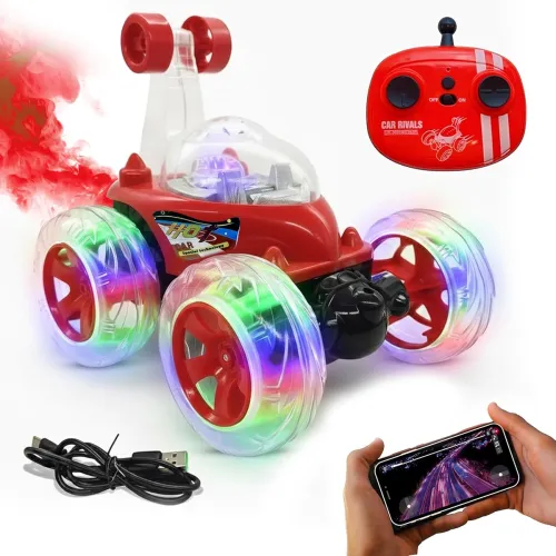 Image of Stunt Racing Car Red