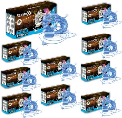 Sturlite 46 LEDs 10 m Blue Rice Lights Pack 10