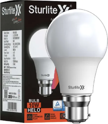 Image of sturlite 10 W Basic Standard B22 D LED Bulb (White)