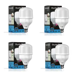 Sturlite Aurora 20W LED Bulb| 100 lm/W Bright Light Ouput| Durable PC Built| High Voltage Protection| 15000Hr Rated Life| BIS and BEE Approved| B22 Base Lighting For Indoor & Outdoor (Pack o...