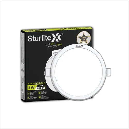 Image of Sturlite Dex 8W Round LED Downlight