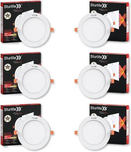 Image of Sturlite Eco LYF 15W (3 in1) Round LED Downlight - (Pack of 6) 