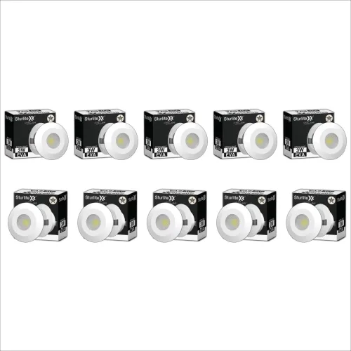 Image of Sturlite Eva 3W LED Spotlight| 3000K Warm White Color Temperature| 36mm-Cutout & Compact Design Ceiling Ligh|