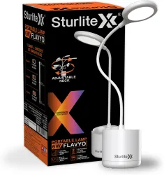 Sturlite Flavyo 6W Rechargeable LED|(3 in 1) Color Light Table Lamp