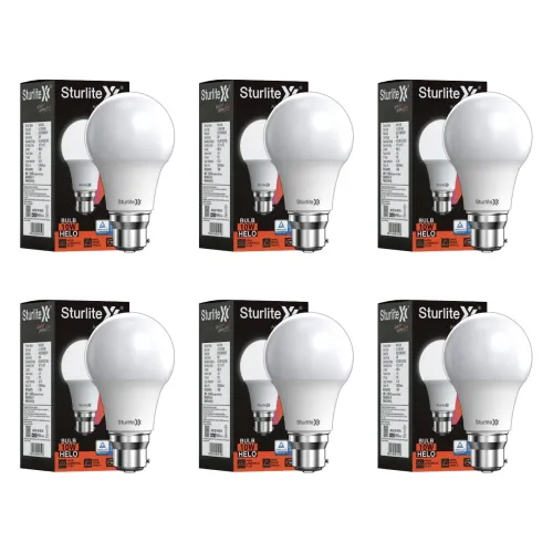 Image of Sturlite Helo 10W LED Bulb| German Quality Certified With Advance CRI Technology| 15000 Hrs Rated Life and 900 Lumens Br