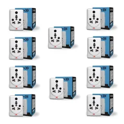 Sturlite Konvert Multiplug Socket 10Pcs