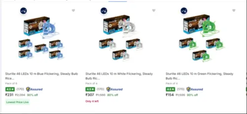 Image of Sturlite Rice Lights upto 90% Discount