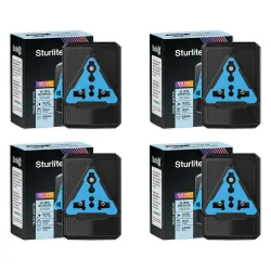 Sturlite Skycon 3 Pin Plug 2-Pin & 3-Pin Socket Trave Adapter Po4