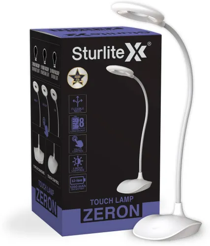 Image of Sturlite Zeron 5W Rechargeable LED Table Lamp