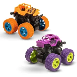 Stylbase Monster Truck Toy Set for Kids (Pack of 2)