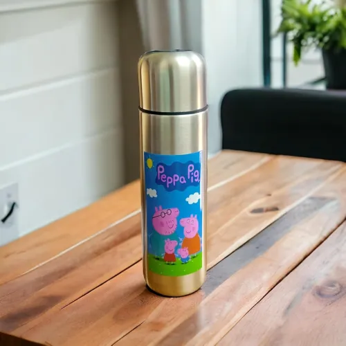 Image of Stylbase Stainless Steel Hot and Cold Vacuum Flask Bottle Girls Boys Water Bottle Leak-Proof for Office Gym Home Kitchen
