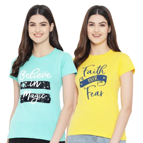 Image of Style Go Women's/Girls Cotton T-Shirt 