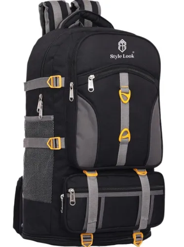 Image of Style look Large 90 L Laptop Backpack Trakking bag and hikking 75L