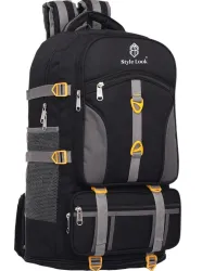 Style look Large 90 L Laptop Backpack Trakking bag and hikking 75L