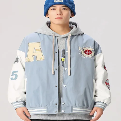 Image of StyleCast Men Varsity Jacket
