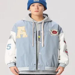 StyleCast Men Varsity Jacket