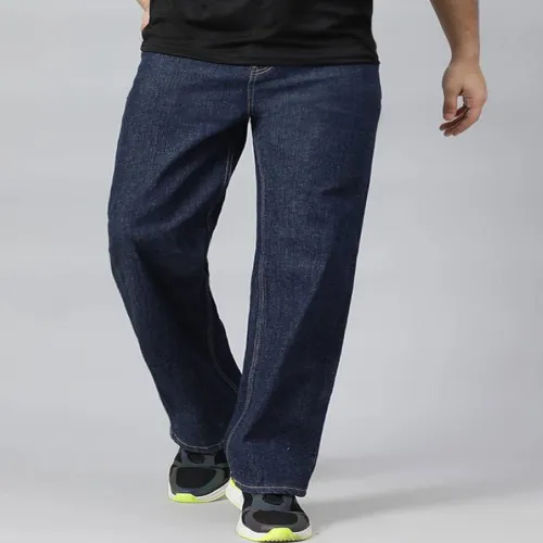 Image of Stylecast X Kotty Men Regular Fit Mid-Rise Light Fade Stretchable Jeans