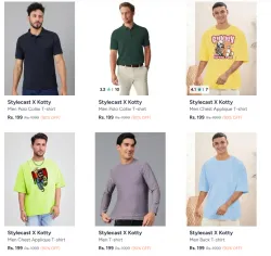 Stylecast X Kotty Mens T-shirts Up to 90% Discount