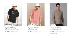 Stylecast X Kotty Printed T-shirt Upto 90% OFF