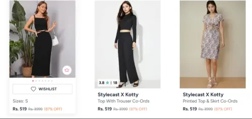 Image of Stylecast X Kotty Women's Clothing Upto 90% Discount