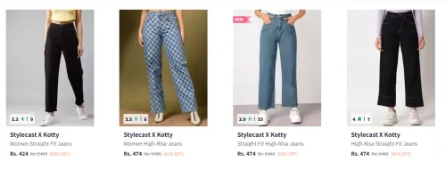 Image of Stylecast X Kotty Women's Jeans at minimum 80% Discount