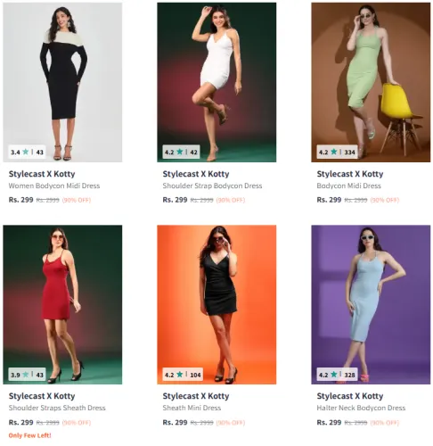 Image of Stylecast X Kotty Women's Dresses @ Up to 90% Discount