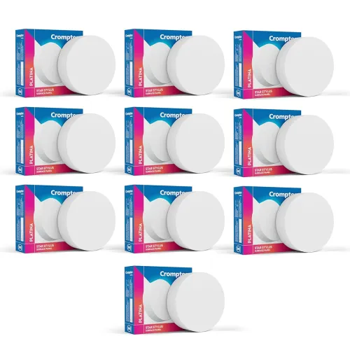 Image of Crompton Star Stylus Surface Mounted Downlighter 18W Round Cool White pack 10