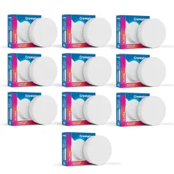 Crompton Star Stylus Surface Mounted Downlighter 18W Round Cool White pack 10