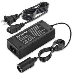 Suacopzar 12V 5A Car Power Adapter