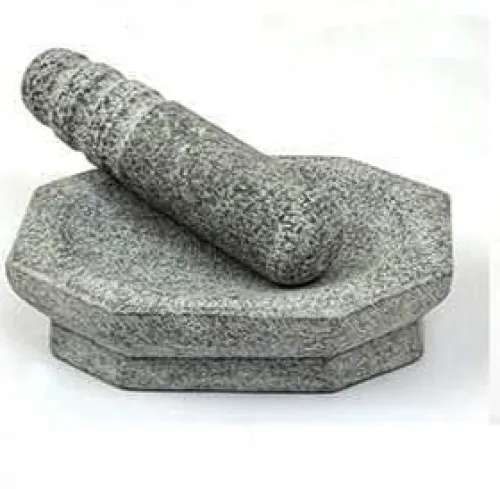 Image of Subaa Kalvam Stone Mortar and Pestle Set 