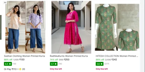 Image of Subhan Women Clothing Upto 88% Discount 