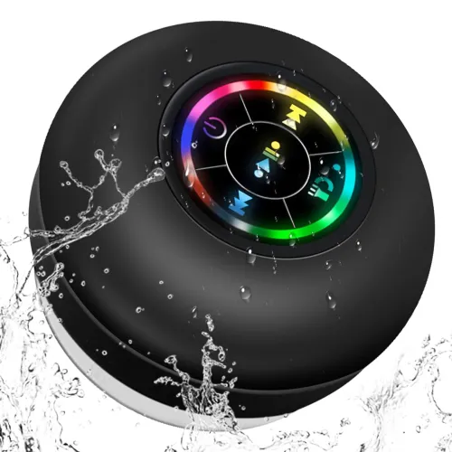 Image of Suction Cup Speaker, Waterproof and Splash proof, HD Sound, Easy Pairing