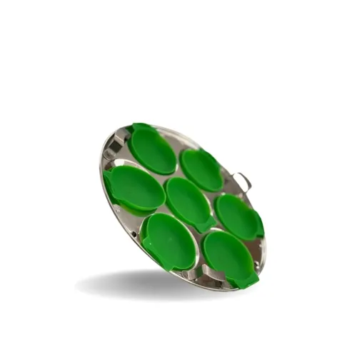 Image of Sud Scrub Original Silicone Idli Maker-Green(7pc).