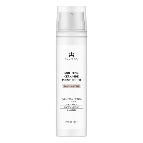 Image of SUGANDA SKINCARE Soothing Ceramide Moisturizer for Dry Skin, Face