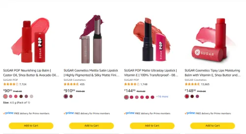 Image of SUGAR COSMATIC Mega Offers Are Live Now