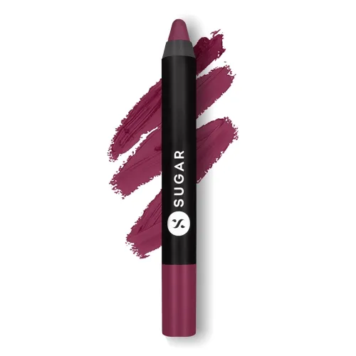 Image of SUGAR Cosmetics Matte as Hell Crayon Lipsticks 2.5gm 
