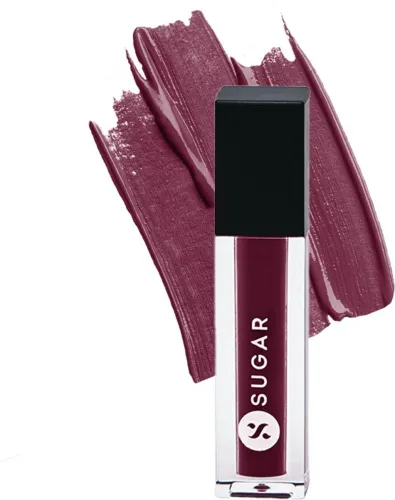 Image of SUGAR Cosmetics Smudge Me Not Mini Liquid Matte Lipstick (17 Fiery Berry, 1.1g)