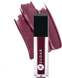 SUGAR Cosmetics Smudge Me Not Mini Liquid Matte Lipstick (17 Fiery Berry, 1.1g)
