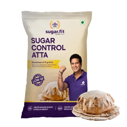 Image of Sugar.fit Sugar Control Atta – 8-in-1 multigrain flour 1Kg (Pack of 1)