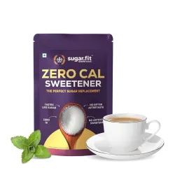 Sugar.fit Zero Calorie Stevia Sweetener Sugar Replacement – 400g