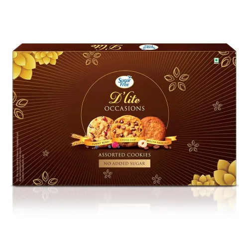 Image of Sugar Free D'Lite Assorted Cookies 225g