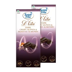 Sugar Free Dlite Dark Chocolate Bar Pack of 2