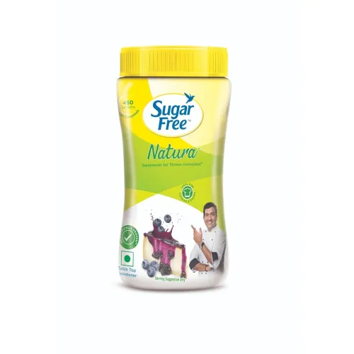 Image of Sugar Free Natura - 225g Jar | Equivalent to Sweetness from 2.25Kg Sugar |100% Safe| Scientifically Proven & Tested|Tast
