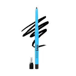 SUGAR POP Longwear Kajal | 24 Hr Smudge-Proof Kajal | Waterproof | Velvet Matte Finish | 0.3 gm - 01 Black