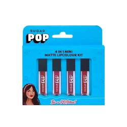 SUGAR POP Mini Matte Lipcolour Kit 