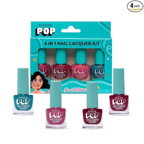 Image of SUGAR POP 4 in 1 Nail Lacquer Kit