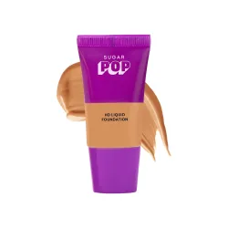 SUGAR POP HD Liquid Foundation Tube with SPF 30 | Lasts upto 16hrs | Full Coverage | Water-Resistant | Matte Finish | 18