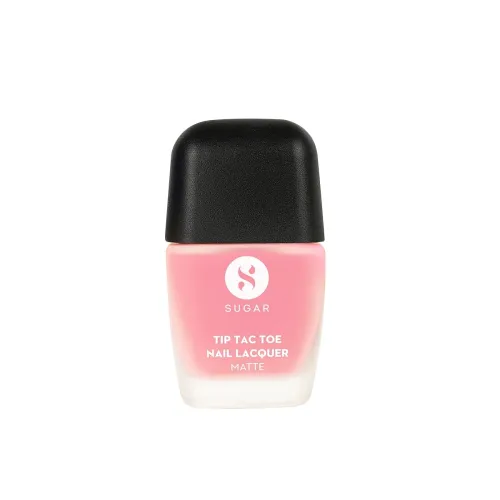 Image of SUGAR Tip Tac Toe Nail Lacquer Matte 34- FLAMINGO FLAIR 9ml 